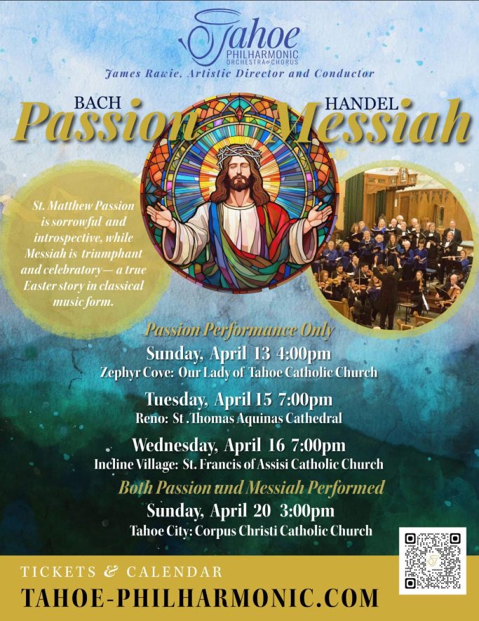 Tahoe philharmonic Go 4 BRRRoque concert Lake Tahoe, Carson City and Reno