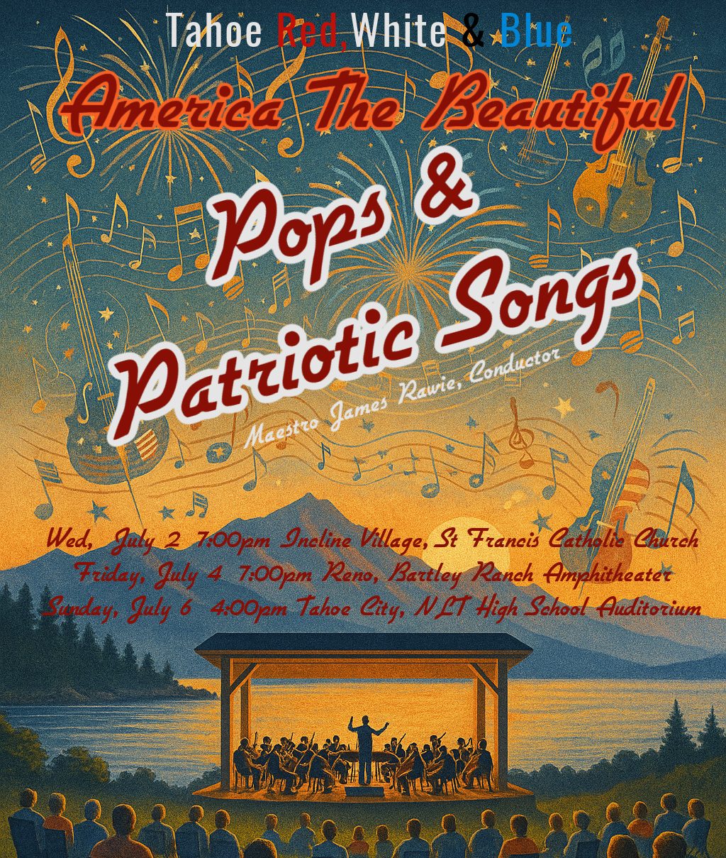 Tahoe Phil St. Mathews Passion Messiah Easter Concert